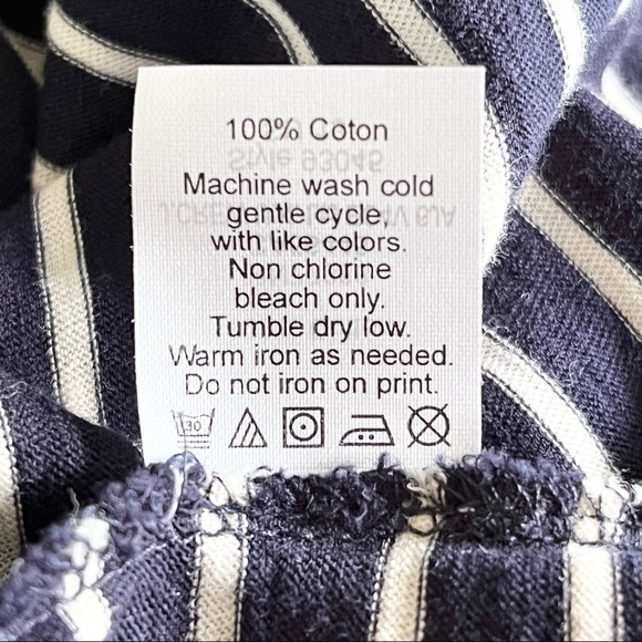 J. Crew Vintage Cotton Knit Striped V-Neck Tank Top Size S - Picture 10 of 11